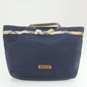 RARE Burberry Navy Ribbon Tote! Burberry Tote Bag Perfect for Timeless & Classy